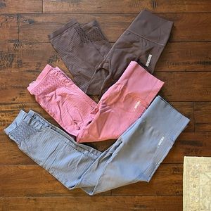 Lot of 3 Gymshark Leggings